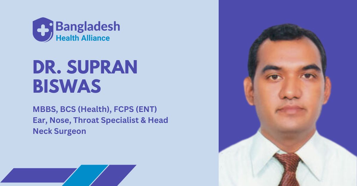 Dr. Supran Biswas - Head Neck Surgeon