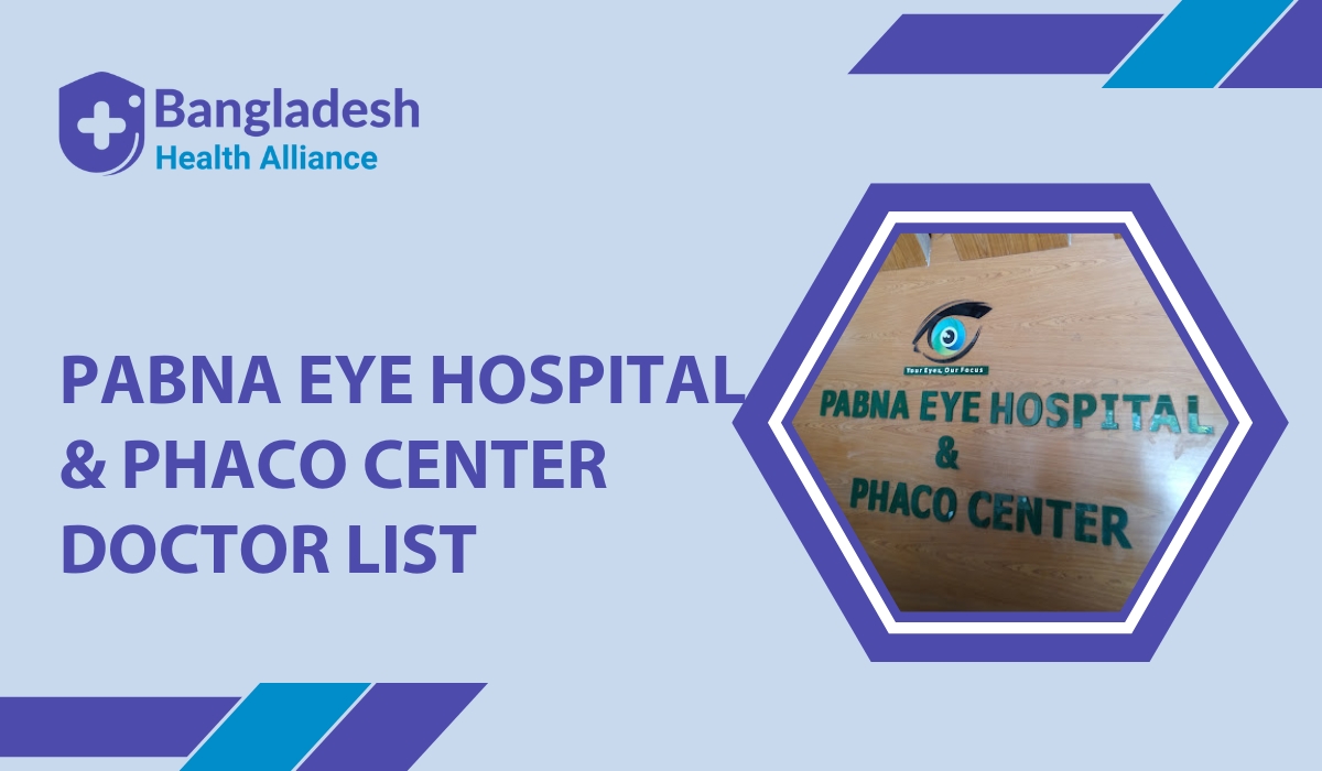 Pabna Eye Hospital & Phaco Center Doctor List