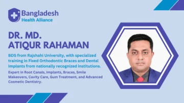 Dr. Md. Atiqur Rahaman - Dental Surgeon in Cumilla