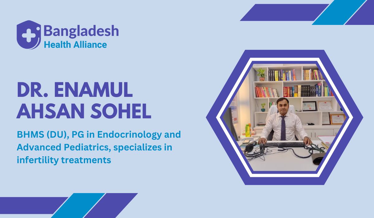 Dr. Enamul Ahsan Sohel - specializes in infertility treatments in Dhaka