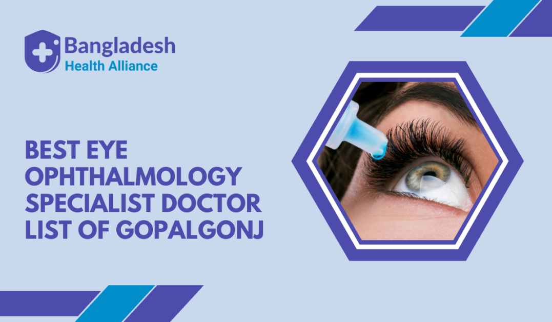 Best Eye / Ophthalmology Specialist Doctor list of Gopalgonj,