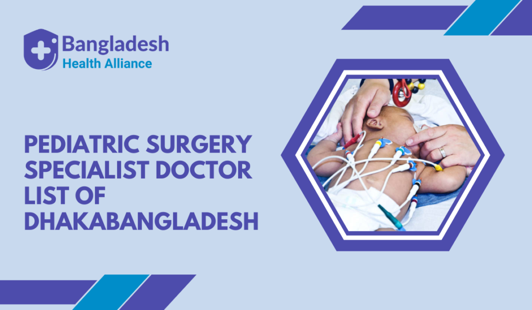 Pediatric Surgery Specialist Doctor list of Dhaka,Bangladesh
