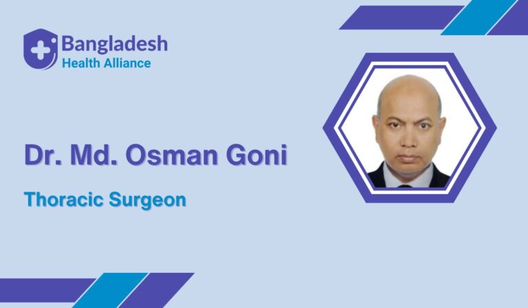Dr. Md. Osman Goni - Thoracic Surgeon