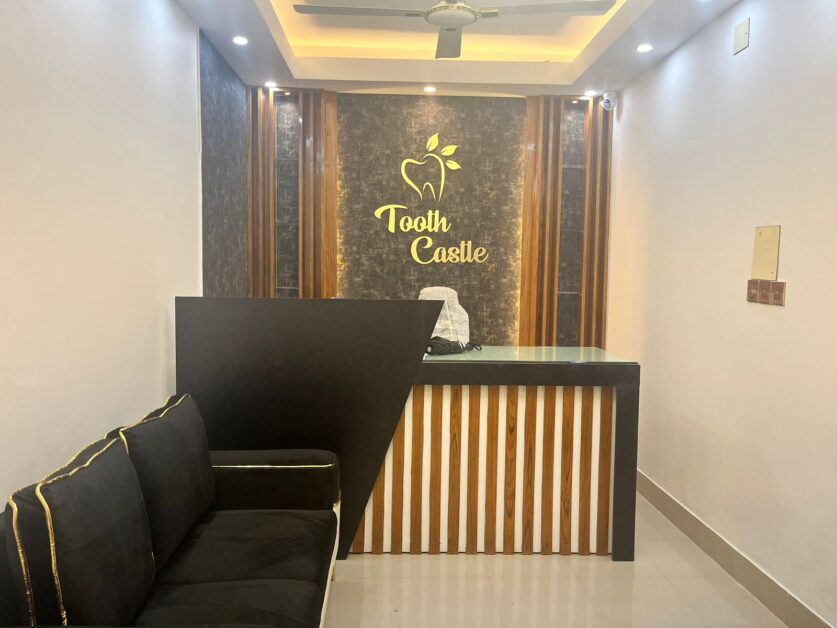 Tooth Castle’s welcoming and aesthetically designed reception area