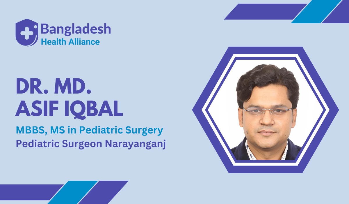 Dr. Md. Asif Iqbal - Pediatric Surgeon at Labaid Limited (Diagnostics), Narayanganj