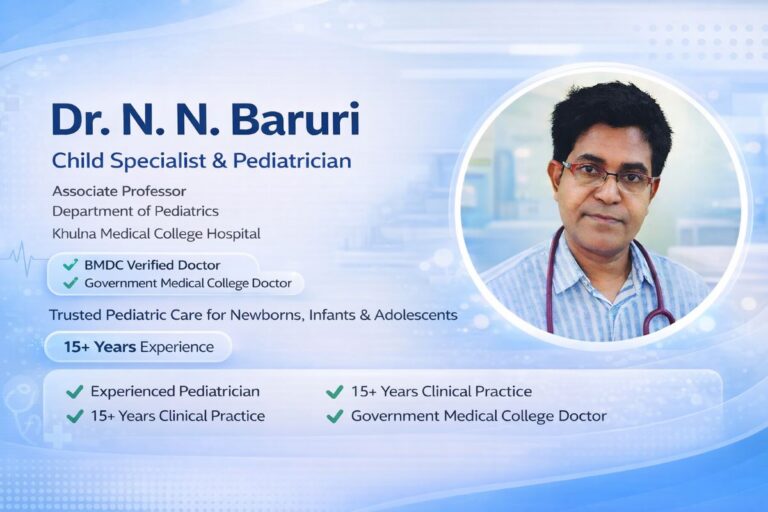 Dr. N. N. Baruri — Child Specialist in Khulna
