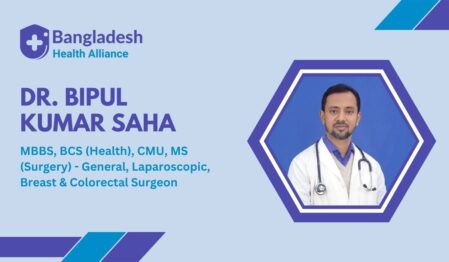 Dr. Bipul Kumar Saha MBBS, BCS (Health), CMU, MS (Surgery)