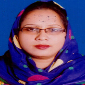 Portrait of Dr. Nilufar Akter Nila, a gynecologist and obstetrician in Rangpur.