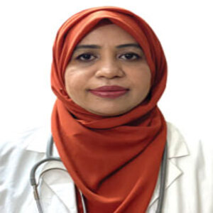 Portrait of Dr. Nusrat Jahan, a pediatric hematology and oncology specialist in Rangpur.