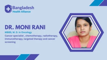 Dr. Moni Rani M. D. in Oncology