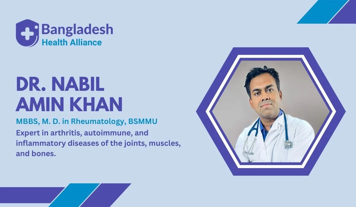 Dr. Nabil Amin Khan - Rheumatologist Dhaka