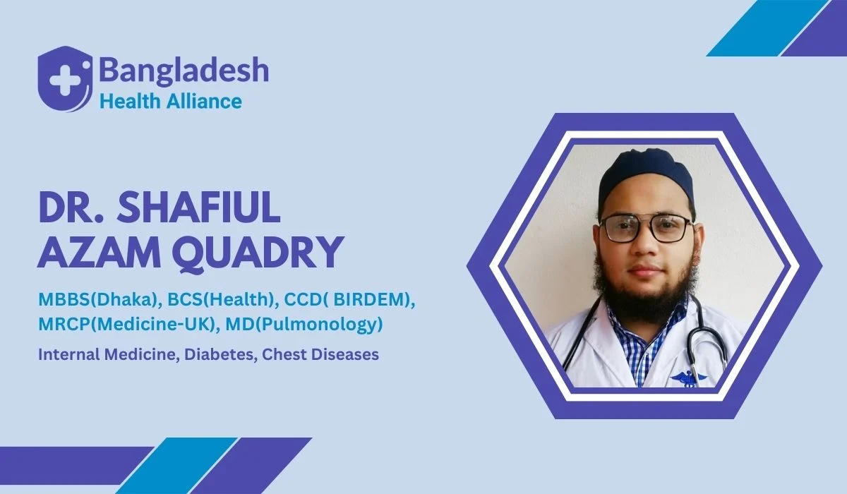 Dr. Shafiul Azam Quadry - Internal Medicine, Diabetes, Chest Diseases Specialisty