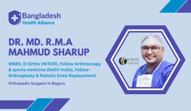 Dr. Md. R.M.A Mahmud Sharup Arthroscopy & Joint Replacement Surgeon in Bogura