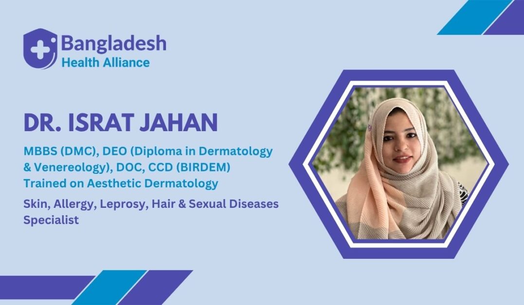 Dr. Israt Jahan - Female Dermatologist in Khulna