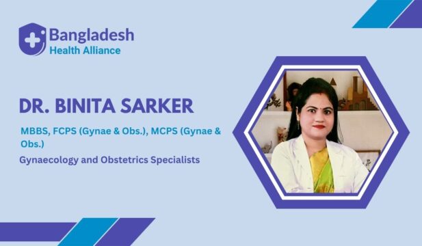 Dr.-Binita-Sarker-Gynaecologist in Kishoreganj