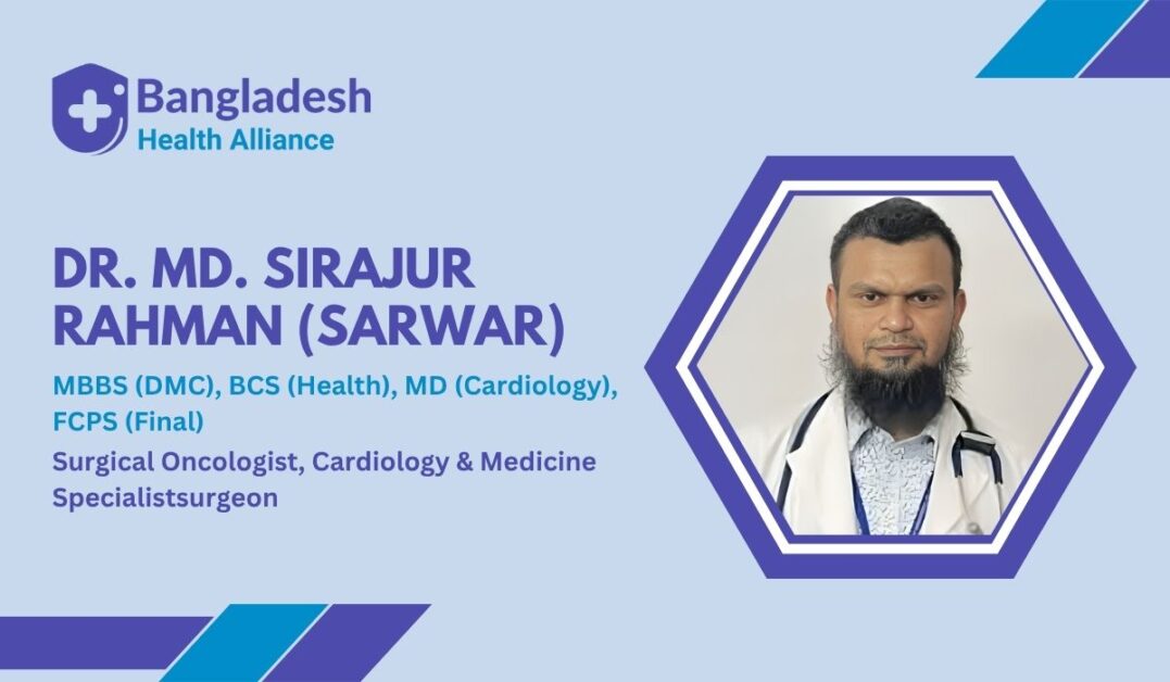 Dr. Md. Sirajur Rahman (Sarwar) - Cardiology & Medicine Specialist in Sylhet