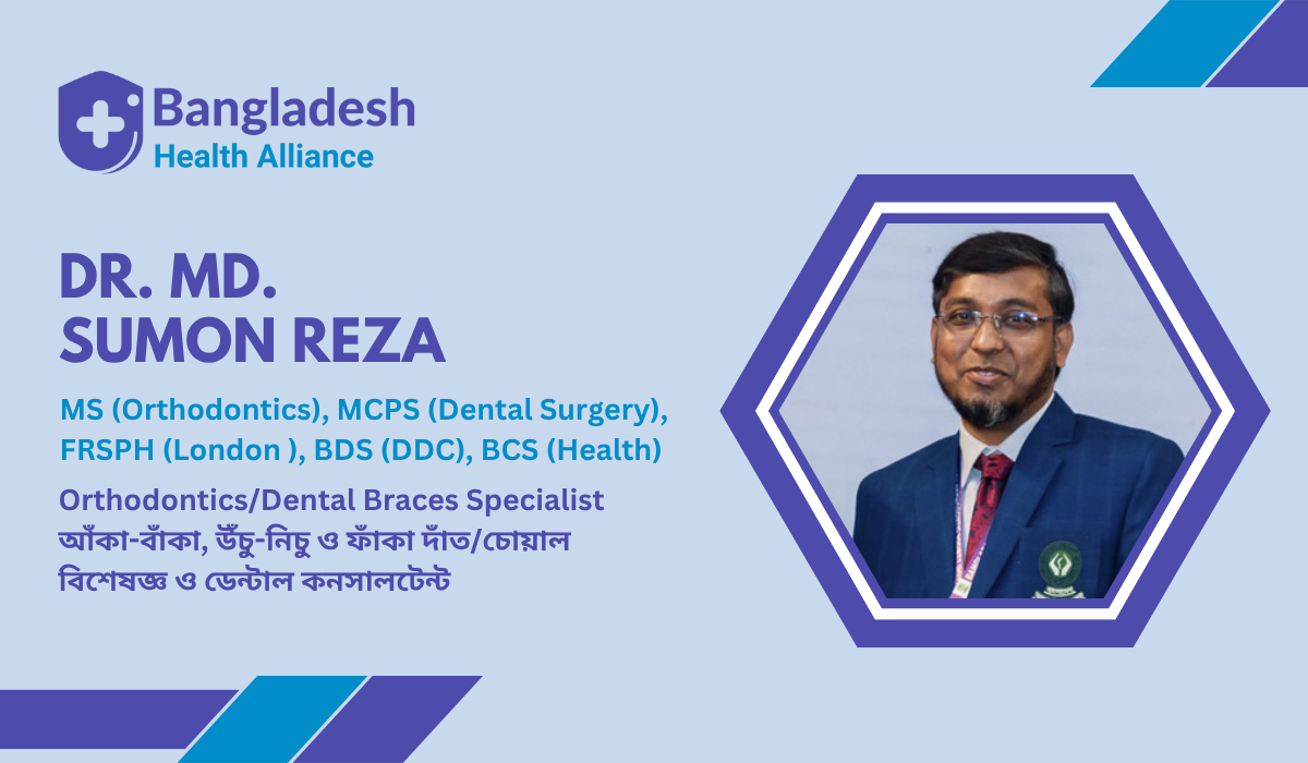 Dr. Md. Sumon Reza - Orthodontist in Rajshahi