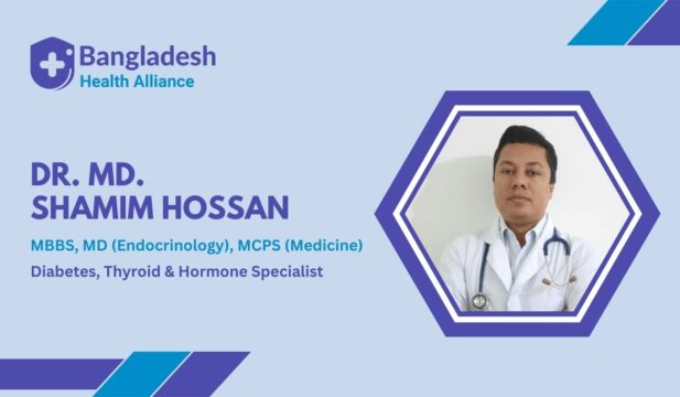 Dr. Md. Shamim Hossan, Endocrinologist