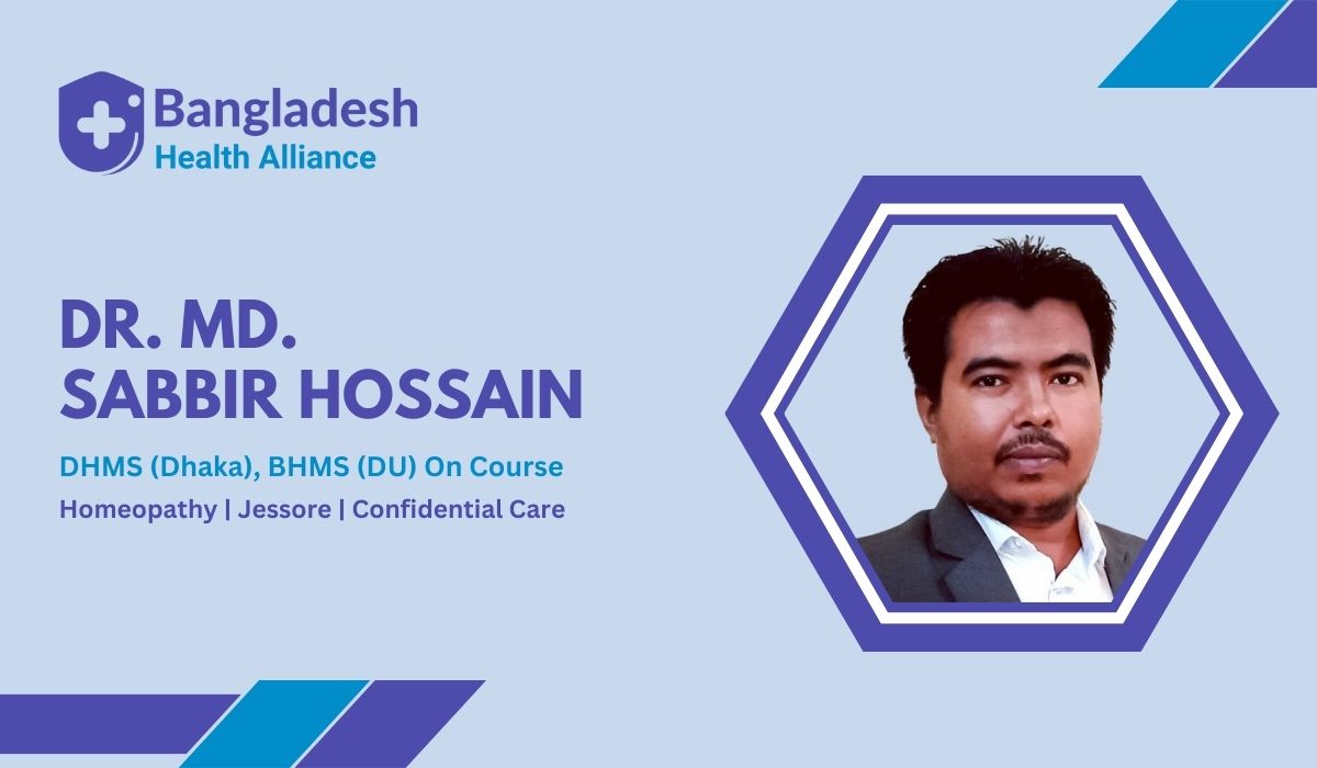 Dr. Md. Sabbir Hossain - Homeopathic Doctor in Jossore