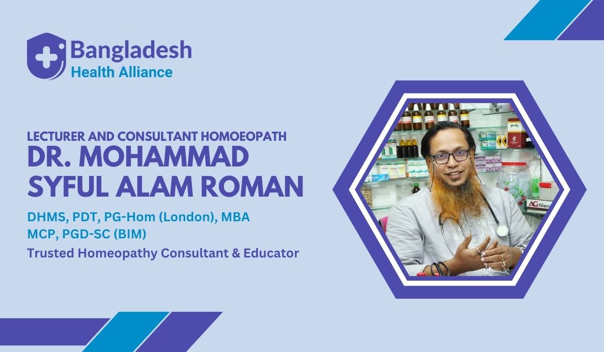 Dr. Mohammad Syful Alam Roman - Homeopathic Doctor
