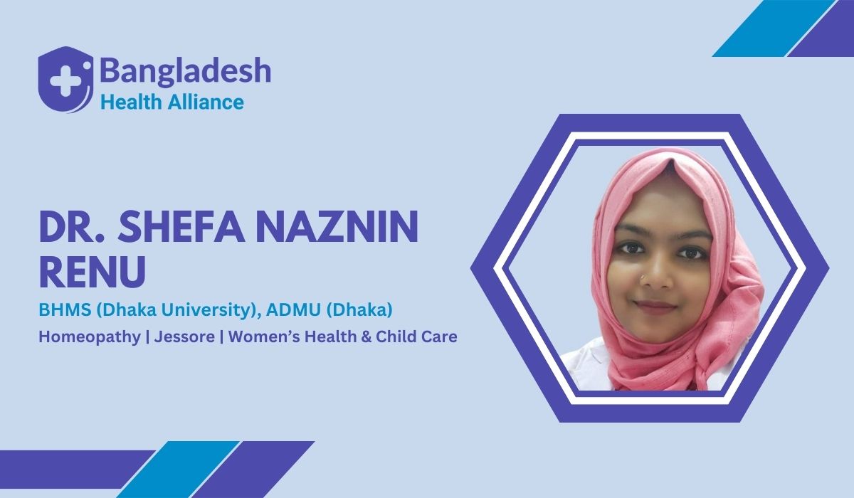 Dr. Shefa Naznin Renu - Homeopathic Doctor in Jossore