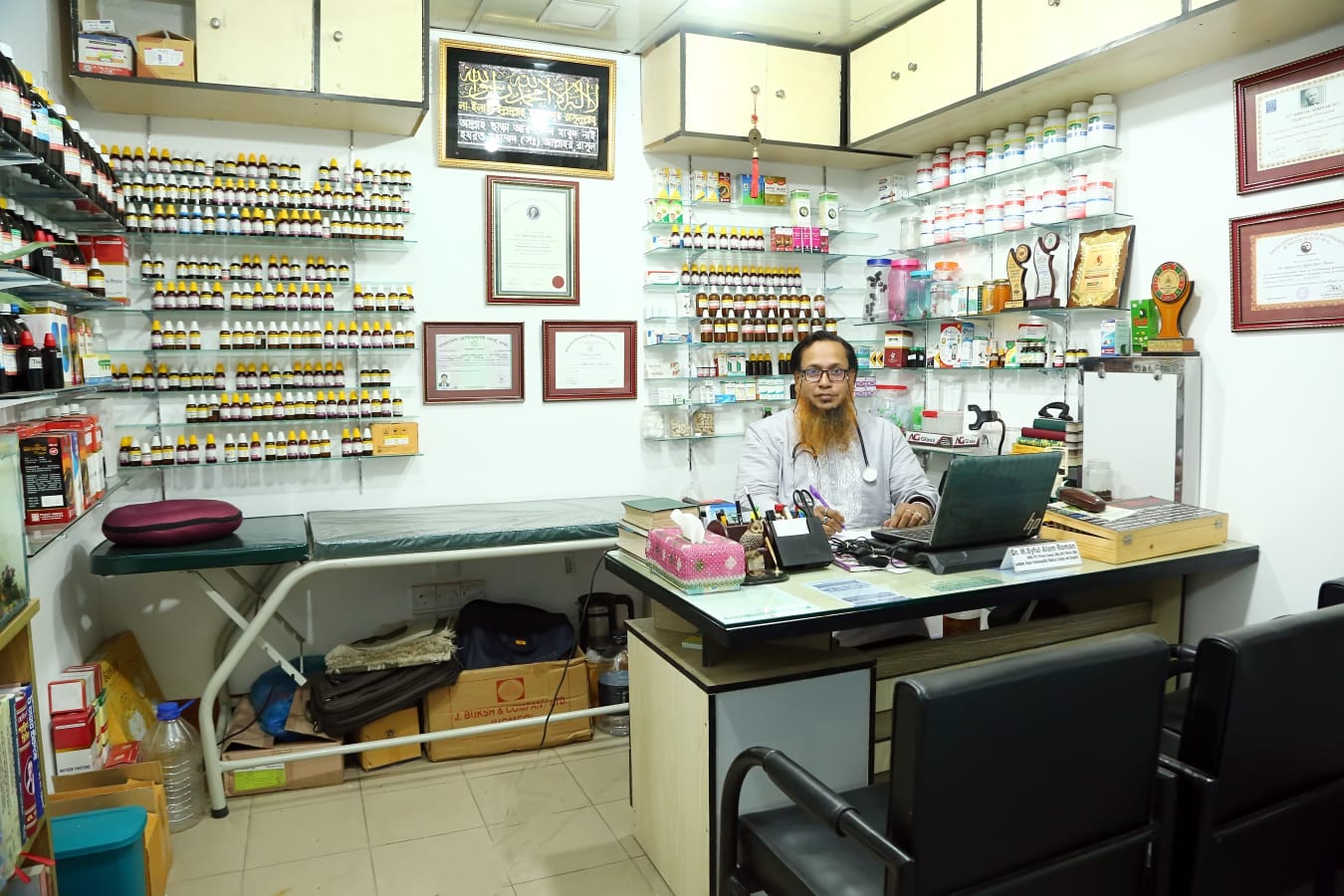 KGN-Homeo-Hall-Doctor-Chamber-Interior-Dhaka