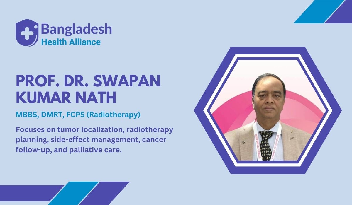 Prof. Dr. Swapan Kumar Nath Oncologist & Radiotherapy Expert in Rangpur