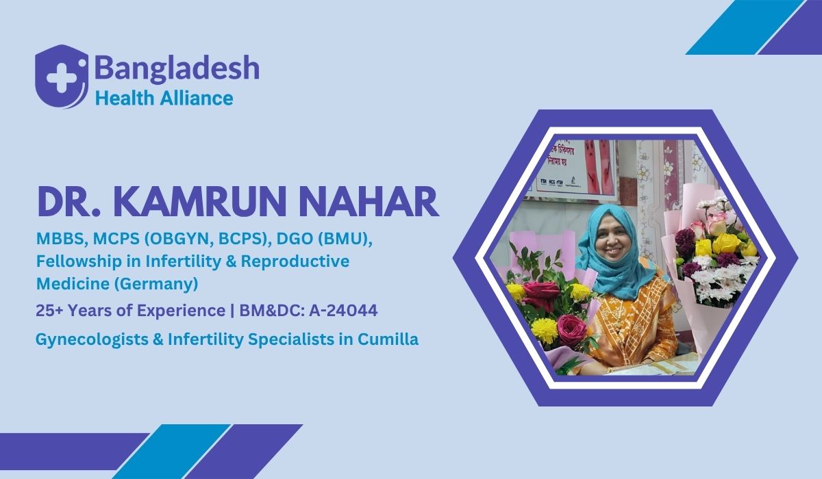 Dr. Kamrun Nahar – Infertility, Gynecology & Obstetrics Specialist in Cumilla (1)