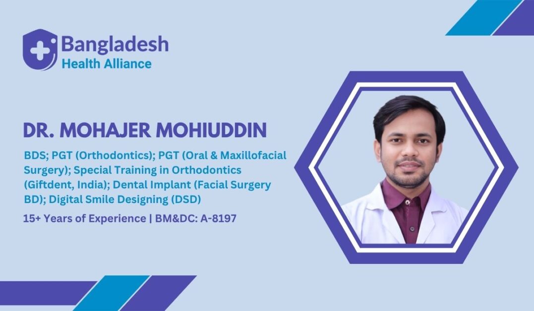 Dr Mohajer Mohiuddin Dental Oral Surgeon in Mymensingh