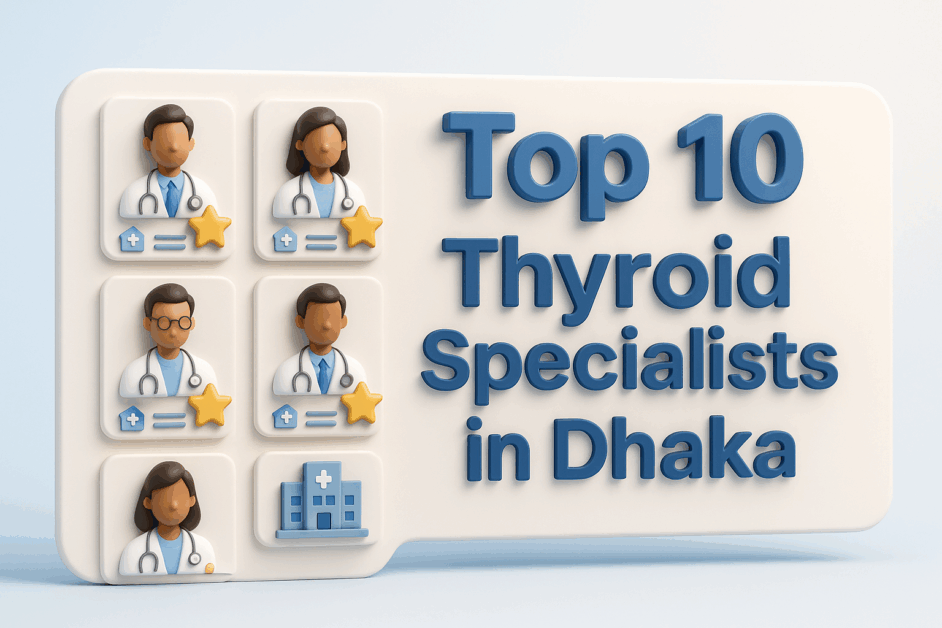 Top 10 Thyroid Specialists in Dhaka - Thyroidologist Near You