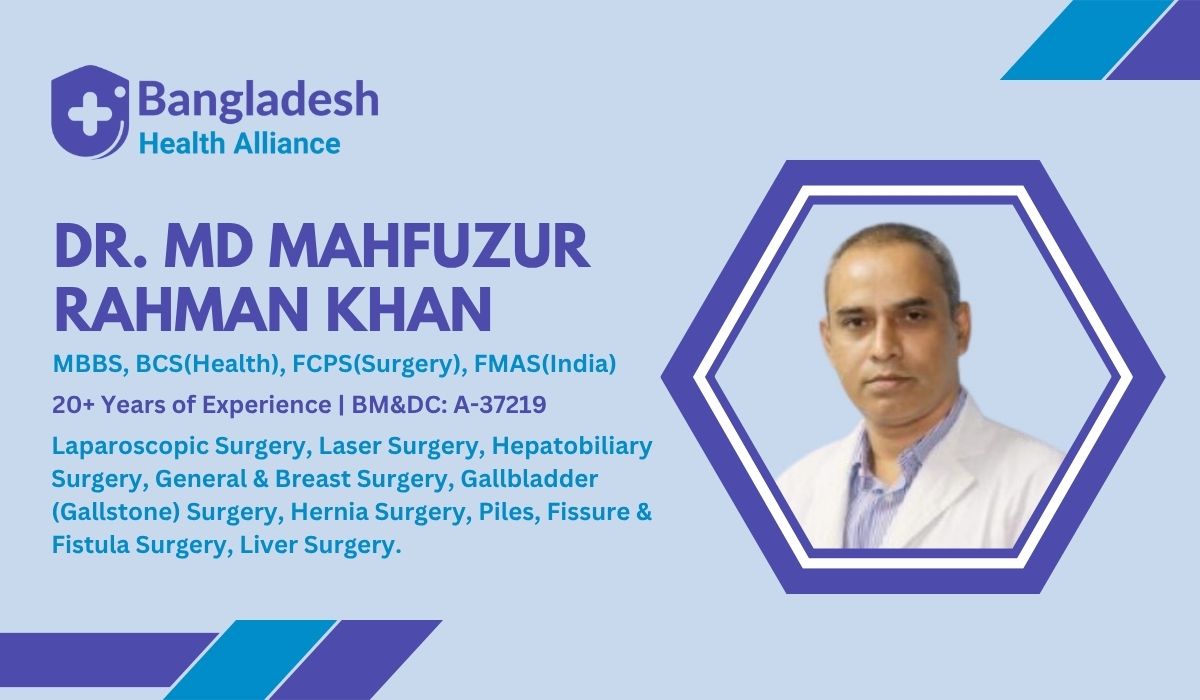Dr Md Mahfuzur Rahman Khan