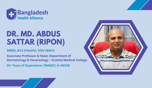 Dr. Md. Abdus Sattar Ripon, Dermatology & Venereology