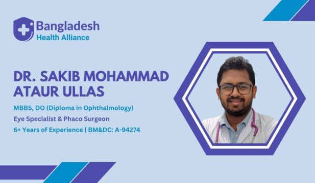 Dr. Sakib Mohammad Ataur Ullas Eye Specialist & Phaco Surgeon