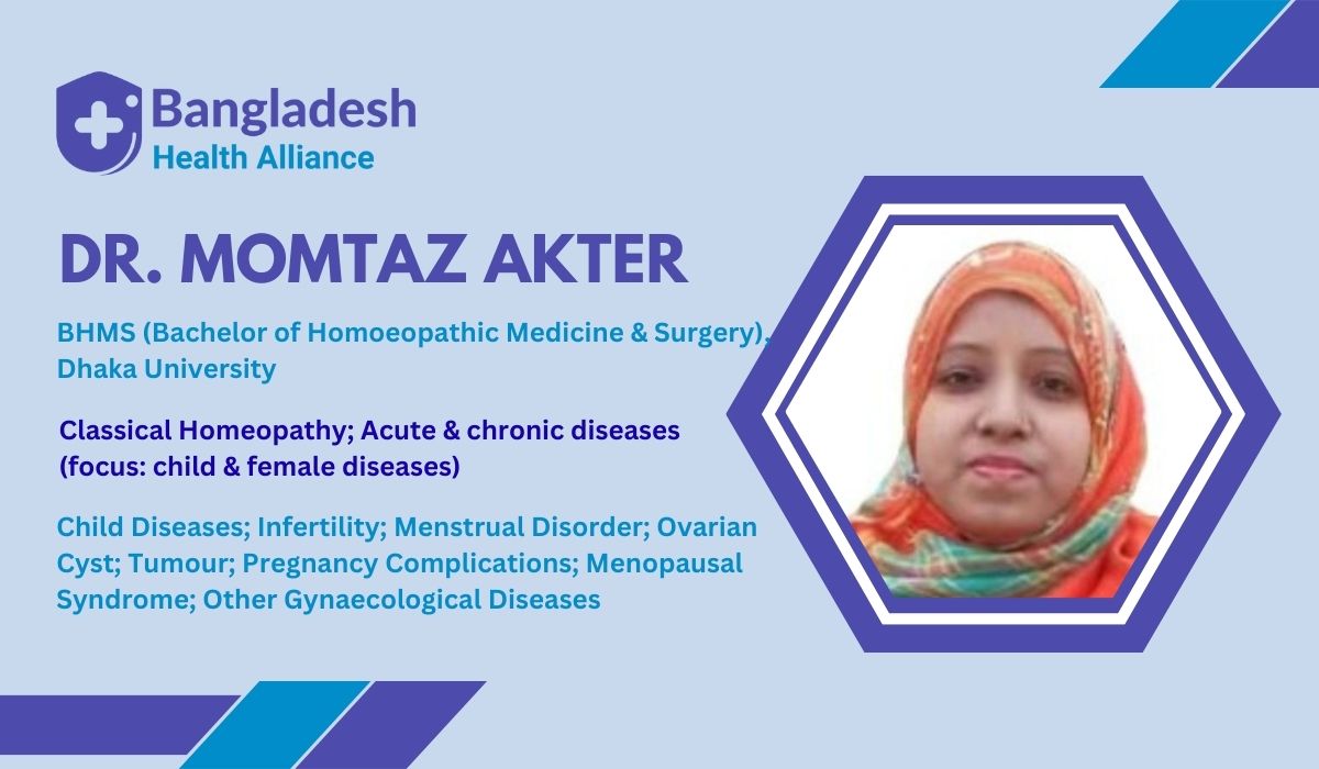 Dr. Momtaz Akter (Homoeopathic)