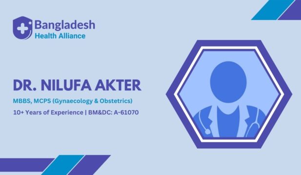Dr. Nilufa Akter - Gynaecologist, Obstetrician