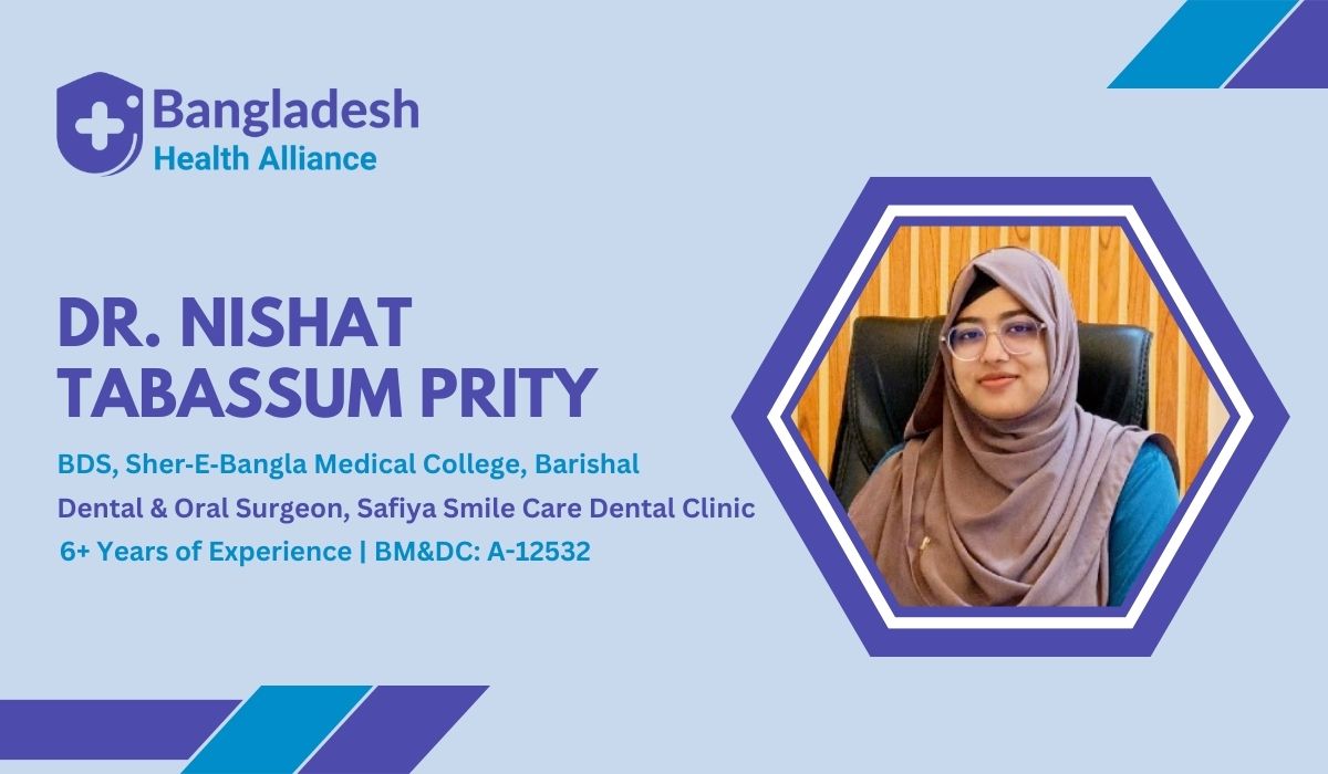 Dr. Nishat Tabassum Prity - Dentist