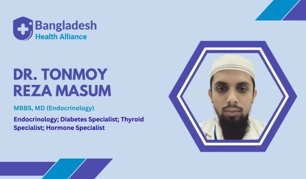 Dr. Tonmoy Reza Masum, Endocrinologist in Khulna