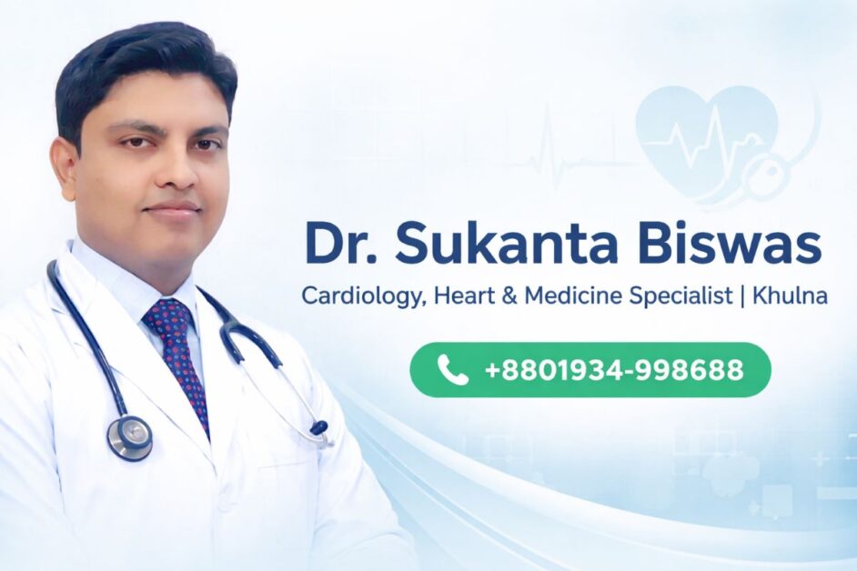 Dr Sukanta Biswas Trusted Cardiology Heart Medicine Specialist in Khulna
