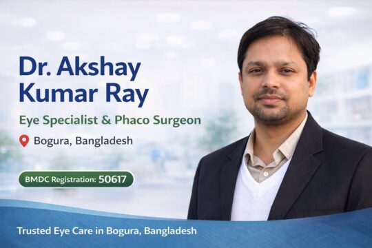 Dr Akshay Kumar Ray - Eye Specialist & Phaco Surgeon in Bogura