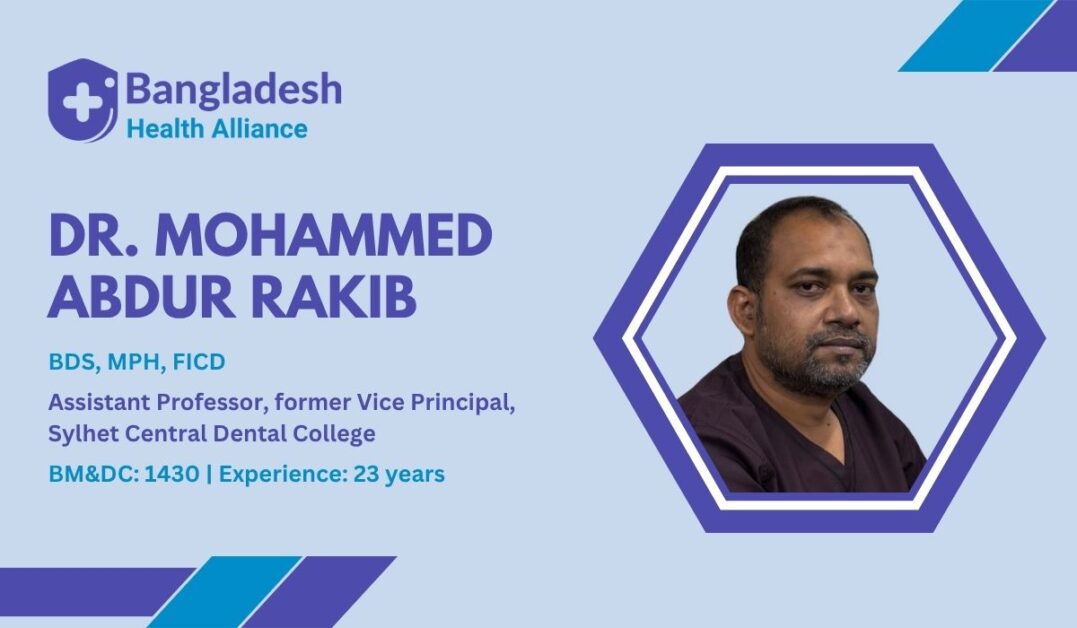Dr Mohammed Abdur Rakib Trusted Dental Implant Specialist Sylhet