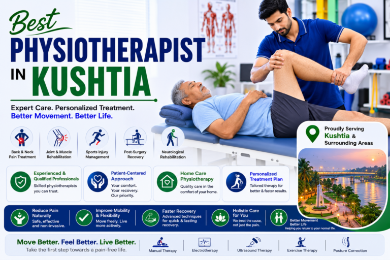 Rehabilitation care for post-surgical rehabilitation in Kushtia, including Kushtia Sadar.