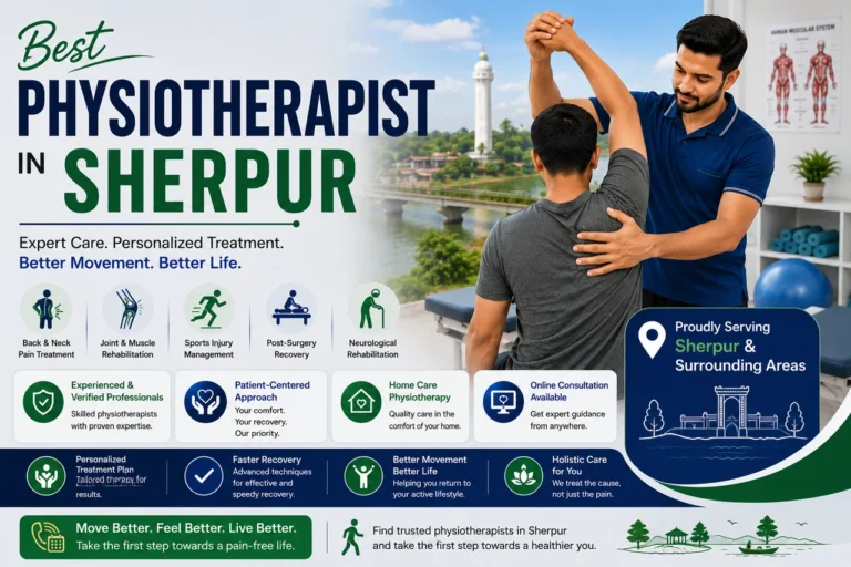 Rehabilitation care for post-surgical rehabilitation in Sherpur, including Sherpur Sadar.