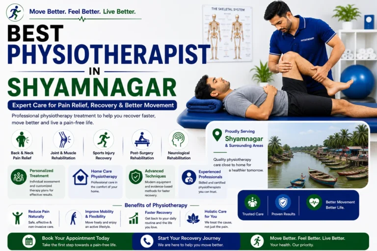 Rehabilitation care for child and elderly mobility in Shyamnagar, including Atulia.