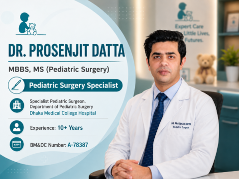 Dr. Prosenjit Datta – Pediatric Surgery Specialist in Dhaka and Pabna