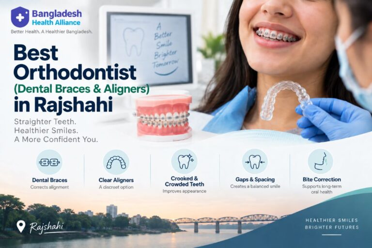 Best orthodontist in Rajshahi for dental braces and clear aligners