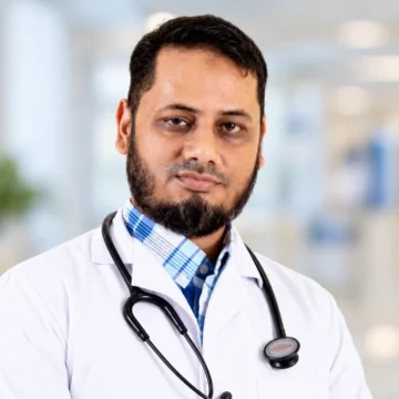 Portrait of Dr. Arif Uddin Ahmed, dermatologist in Sylhet