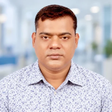 Portrait of Dr. (Major) Md. Moshiur Rahman, dermatologist in Sylhet