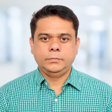Portrait of Dr. Uzzwal Kanti Dutta, dermatologist in Sylhet