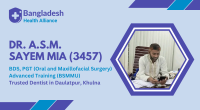 Dr. A.S.M. Sayem Mia – Your Trusted Dentist in Daulatpur, Khulna