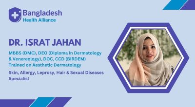 Dr. Israt Jahan - Female Dermatologist in Khulna